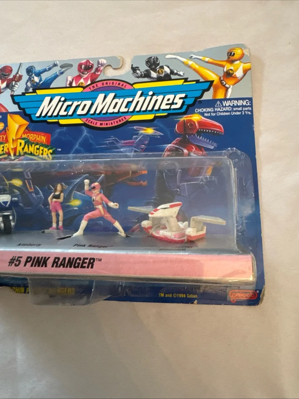 #5 Pink Ranger Kids Toy - Pink